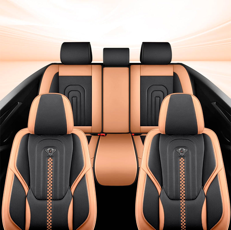 Capa Universal Completa Para Carro Izurus em Couro Legítimo +BRINDES: 3 Tapetes Para Carro