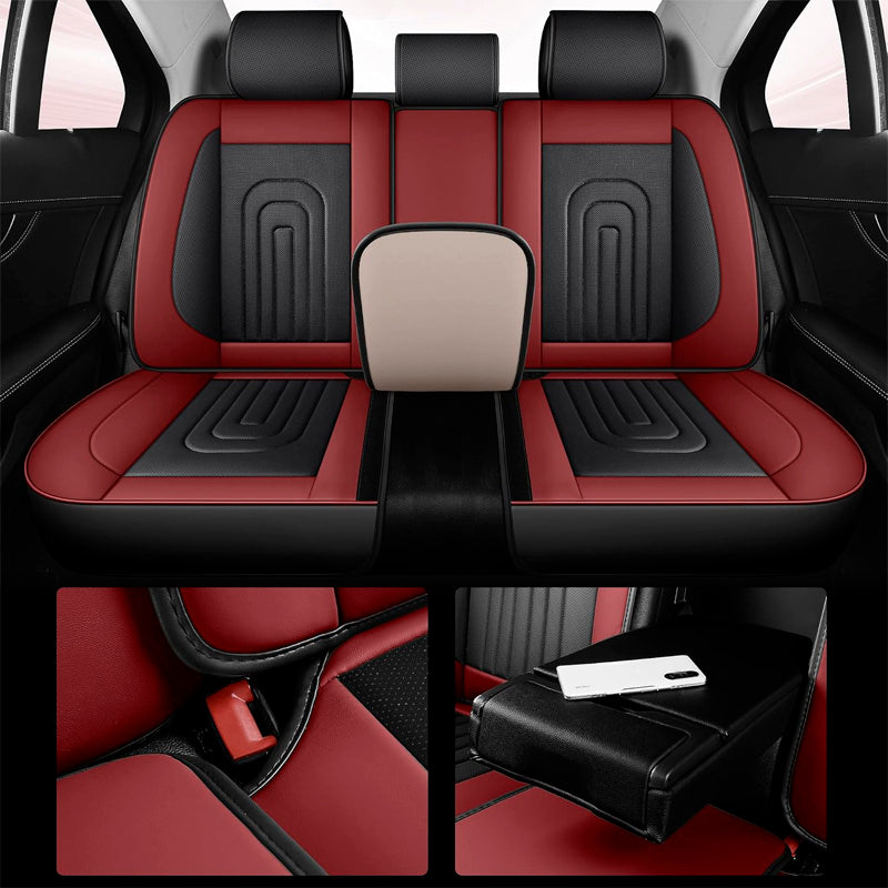 Capa Universal Completa Para Carro Izurus em Couro Legítimo +BRINDES: 3 Tapetes Para Carro