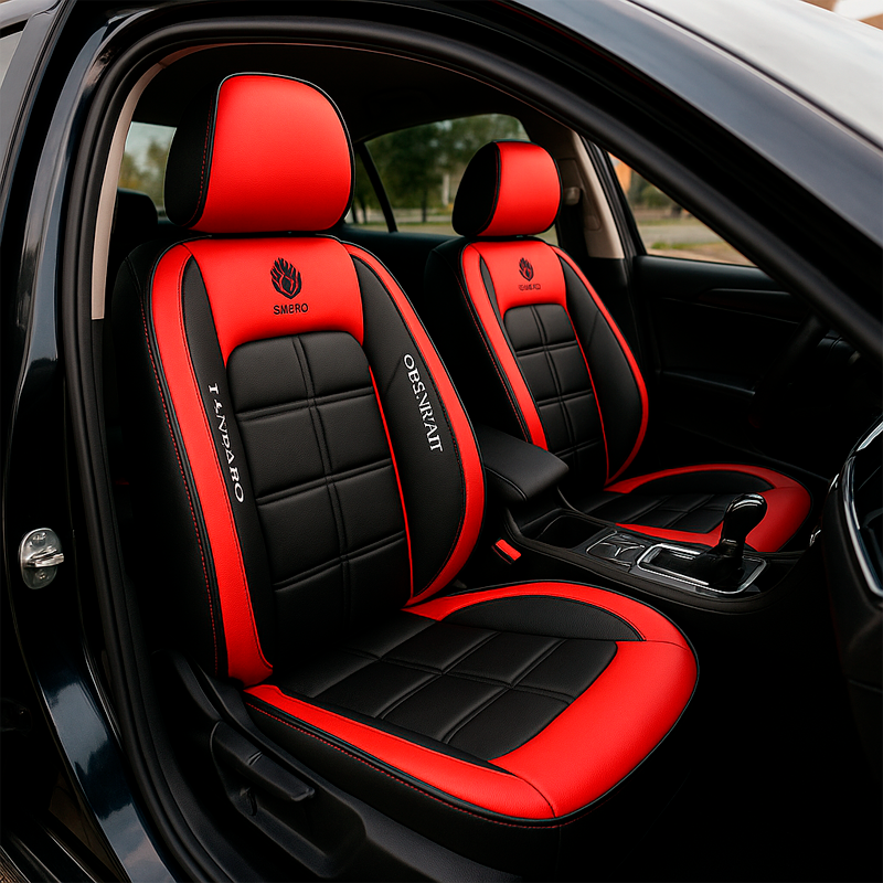 Capa Universal Thunder Completa Para Carro em Couro Legítimo + 3 BRINDES: Tapetes Automotivos
