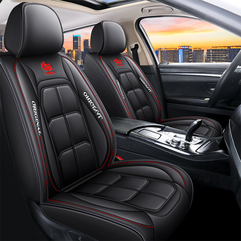 Capa Universal Thunder Completa Para Carro em Couro Legítimo + 3 BRINDES: Tapetes Automotivos