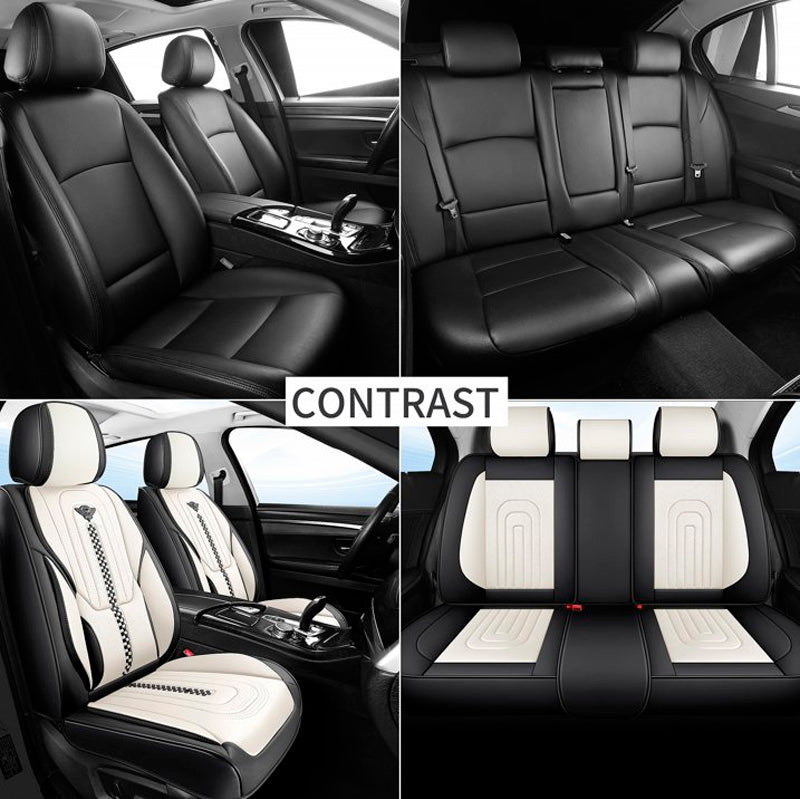 Capa Universal Completa Para Carro Izurus em Couro Legítimo +BRINDES: 3 Tapetes Para Carro