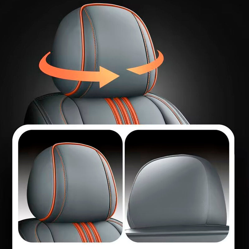 Capa Universal Veron Completa para Carro em Couro Legítimo +3 BRINDES: Tapetes Automotivos