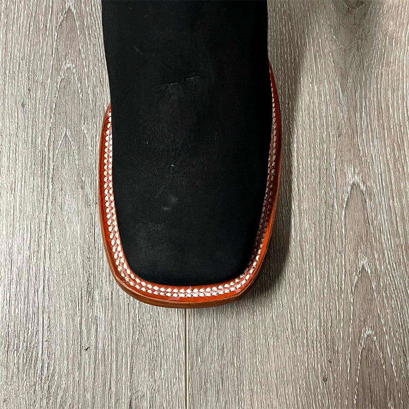 Kit Bota Barreto em Couro Legítimo Ortopédico +3 BRINDES: Faca Bainha e Cinto