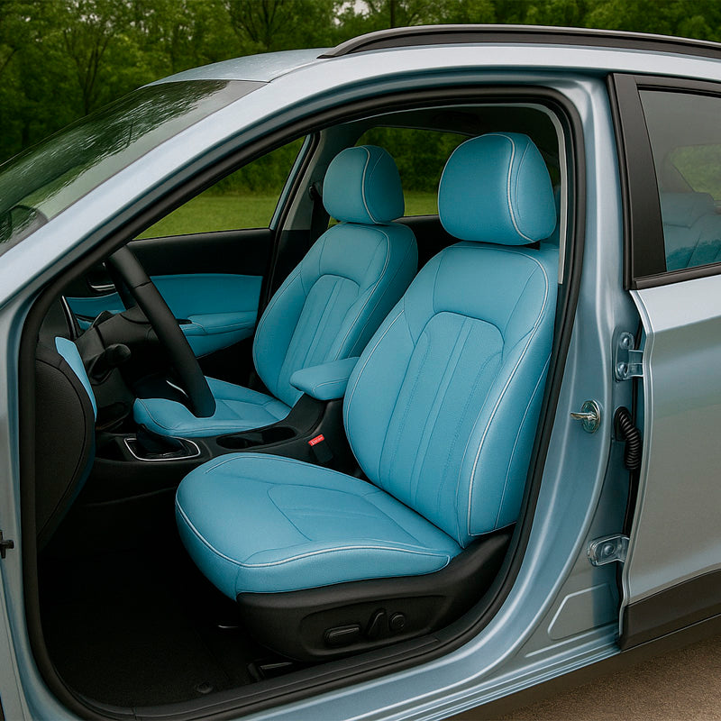 Capa Universal Diamond Completa para Carro em Couro Legítimo +3BRINDES: Tapetes Automotivos