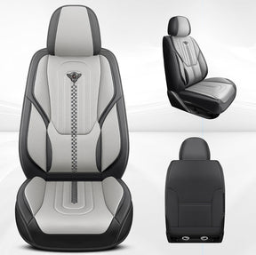 Capa Universal Completa Para Carro Izurus em Couro Legítimo +BRINDES: 3 Tapetes Para Carro