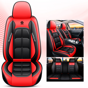 Capa Universal Thunder Completa Para Carro em Couro Legítimo + 3 BRINDES: Tapetes Automotivos