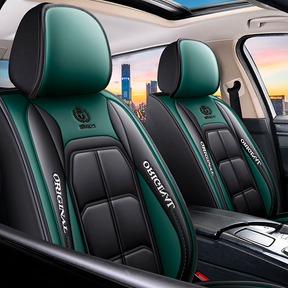 Capa Universal Thunder Completa Para Carro em Couro Legítimo + 3 BRINDES: Tapetes Automotivos