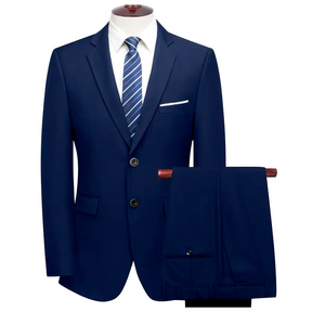 Conjunto de Terno Completo Formal em Tecido Oxford Canvedish | BRINDE: Gravata