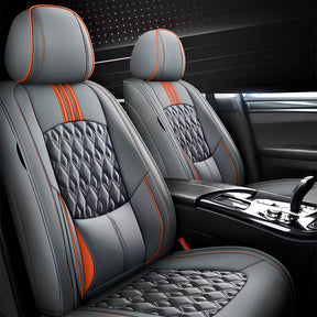 Capa Universal Veron Completa para Carro em Couro Legítimo +3 BRINDES: Tapetes Automotivos