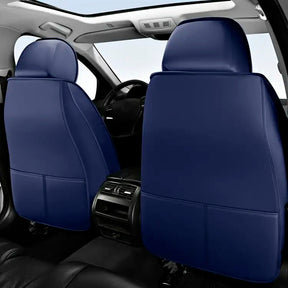 Capa para Banco de Carro Completa em Couro Legítimo Universal TopCar +BRINDE: Tapete Completo