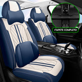 Capa Universal Major Completa Para Carro em Couro Legítimo + 3 BRINDES: Tapetes Automotivos